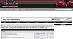 Desktop Screenshot of corvetteforums.com