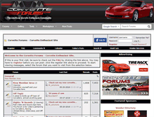 Tablet Screenshot of corvetteforums.com